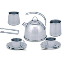 Melissa & Doug - Stainless Steel Tea Set