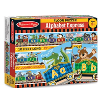 Melissa & Doug Alphabet Express Floor Puzzle 27Pce MND4420