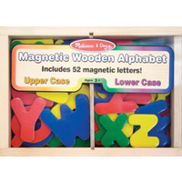 Melissa & Doug Magnetic Wooden Alphabet Puzzle MND448