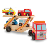 Melissa & Doug - Emergency Vehicle Carrier