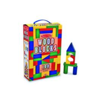 Melissa & Doug 100 Wood Block Set MND481