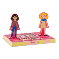 Melissa & Doug Abby & Emma Magnetic Dress-Up MND4940