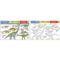 Melissa & Doug Dinosaurs Colour-A-Mat MND5027