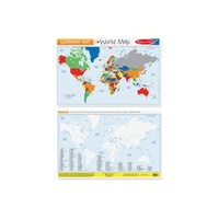 Melissa & Doug - World Map Write-a-Mat