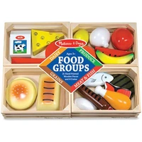 Melissa & Doug Wooden Food Groups