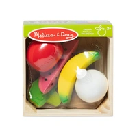 Melissa & Doug Wooden Food Groups Produce Play Set