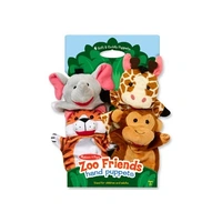 Melissa & Doug Hand Puppets Zoo Friends