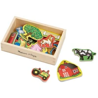 Melissa & Doug Farm Magnets 20 Pieces