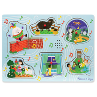Melissa & Doug 6pc Nursery Rhyme B Sound Puzzle