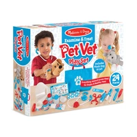Melissa & Doug Examine & Treat Pet Vet Play Set