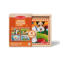 Melissa & Doug Pets Puzzles in a Box