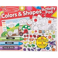 Melissa & Doug Colours & Shapes Activity Pad 8564
