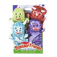 Melissa & Doug - Dinosaur Friends Hand Puppets