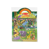 Melissa & Doug - Reusable Puffy Sticker Play Set - Safari