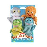 Melissa & Doug - Sea Life Friends Hand Puppets