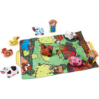 Melissa & Doug - Take-Along Farm Play Mat