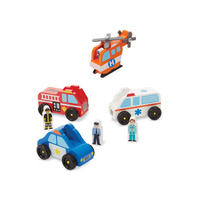 Melissa & Doug - Emergency Vehicle Set