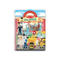Melissa & Doug - Reusable Puffy Sticker Activity Book - Cool Careers