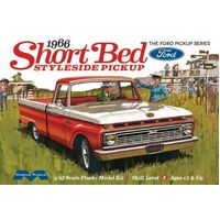 Moebius 1/25 1966 Ford Short Bed Styleside Pickup Plastic Model Kit MO1233