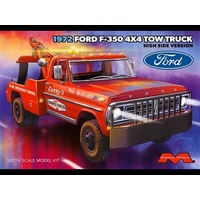 Moebius 1/25 1972 Ford F-350 Wrecker 4x4 High Side Plastic Model Kit