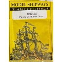 Model Shipways Wood Parrels 2mm (20pcs) MOD-2523