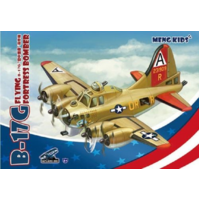 Meng Q Edition Boeing B-17 Flying Fortress Bomber mPLANE-001 Plastic Model Kit