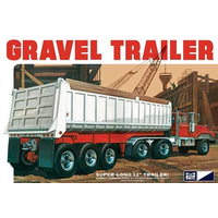MPC 1/25 3 Axle Gravel Trailer Plastic Model Kit