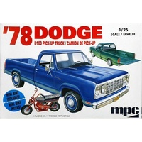 MPC 901M 1/25 1978 Dodge D100 Custom Pickup (2T) Plastic Model Kit