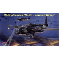 MPM 1/72 Vickers Wellington Mk.II with Merlin engines Plastic Model Kit
