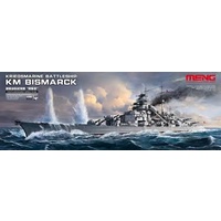 Meng 1/700 Kriegsmarine KM Bismark Plastic Kit PS-003