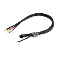Much More Racing Volt Meter 2S Balance Charging Lead 4mm & 5mm Multi Bullet Plug Type R[Right Side]