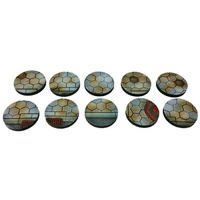 Miniature Scenery - Hexy Sci-Fi 25mm Bases [x10]