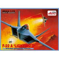 Mistercraft 1/72 F-22A Lightning II Plastic Model Kit A-226
