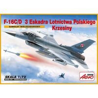 Mistercraft 1/72 F-16C/D Eskadra Polska Krzesiny Plastic Model Kit A-288