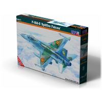 Mistercraft 1/72 F-16A-5 Spitfite Falcon Plastic Model Kit D-03