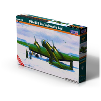 Mistercraft 1/72 PZL P-37A Bis Los I Luftwaffe Plastic Model Kit D-07