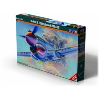 Mistercraft 1/72 P-40 K Kittyhawk Mk.III Plastic Model Kit D-220