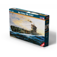 Mistercraft 1/400 Das U-Boat VIIC U-617 Plastic Model Kit D-290
