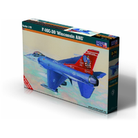 Mistercraft 1/72 F-16C-30 Wisconsin ANG Plastic Model Kit D-74