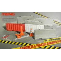 Meng 1/35 Concrete & Plastic Barrier Set MSPS-012