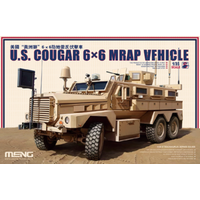 Meng 1/35 U.S Cougar 6x6 MRAP Vehicle MSS-005