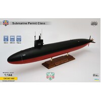 ModelSvit 1/144 USS Permit (SSN-594) Plastic Model Kit [1402]