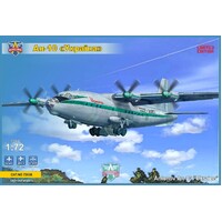ModelSvit 1/72 Antonov An-10 "Ukraine" Plastic Model Kit [72008]