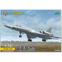 ModelSvit 1/72 Tupolev Tu-22KD "Shilo" Medium bomber Plastic Model Kit 72022