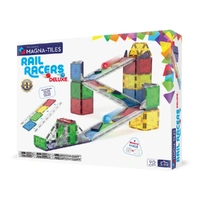 MAGNA-TILES - Rail Racers Deluxe - 90 Piece