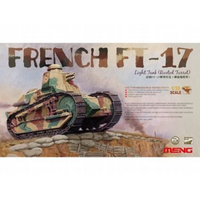 Meng 1/35 Renault FT-17 Tank with Riveted Turret