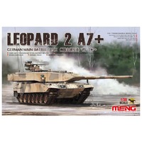 Meng 1/35 Leopard 2 A7+ German Main Battle Tank Plastic Model Kit