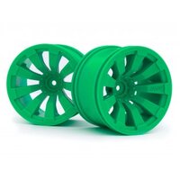 Maverick MV150249 Quantum+ XT 3.2in Wheel (Green/2pcs)