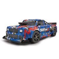 Maverick 150318 QuantumR Race Truck Body (Blue/Red)