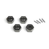 Maverick Aluminium 14mm Hex Hub Set (Grey/4pcs)